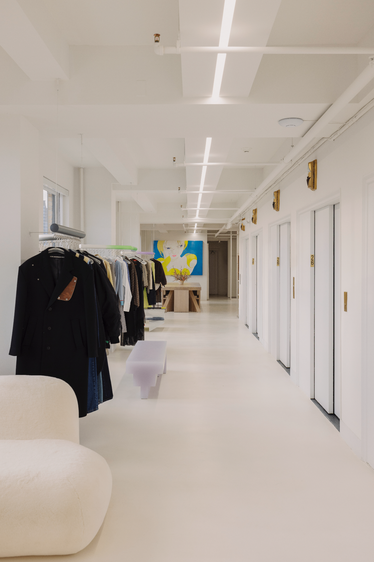 the showroom